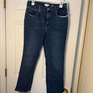 Good American Indigo Cropped Jeans